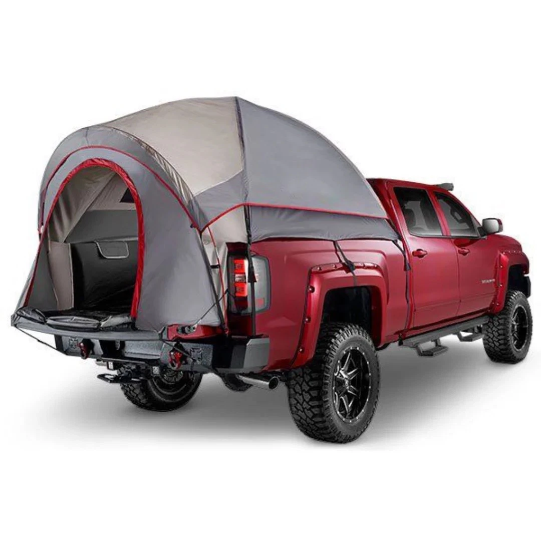 Napier Outdoors Backroadz Truck Tent Compact Regular Bed Series 6'-6'3 Grey Red