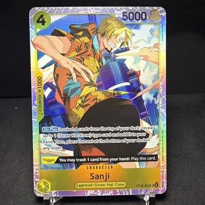 Sanji ST29-004 Starter Deck 29: Egghead Foil | eBay