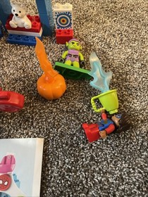 Spider-Man and Friends Funfair Adventure Lego Duplo 10963 And 10608 Complete