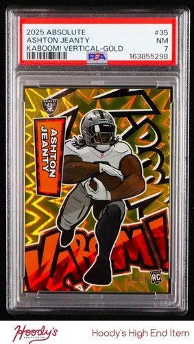 2025 Panini Absolute Ashton Jeanty Gold (RAW)