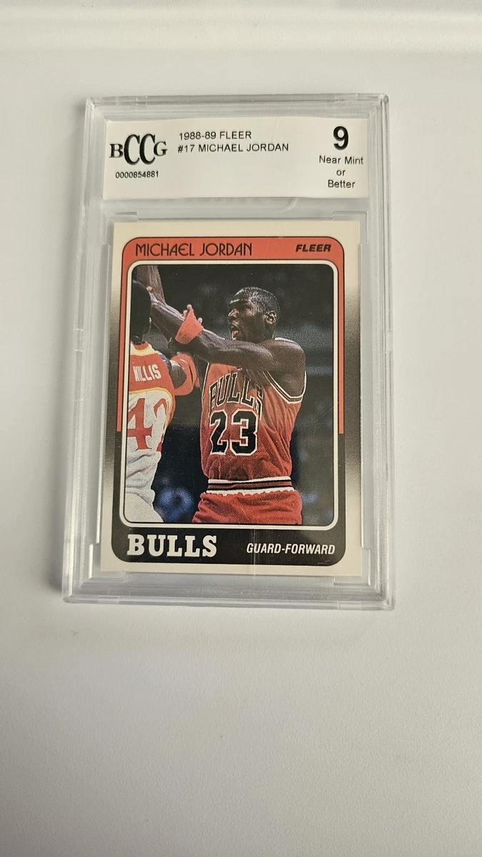 Michael Jordan Basketball Grade 9 1988-89 Season Sports Trading