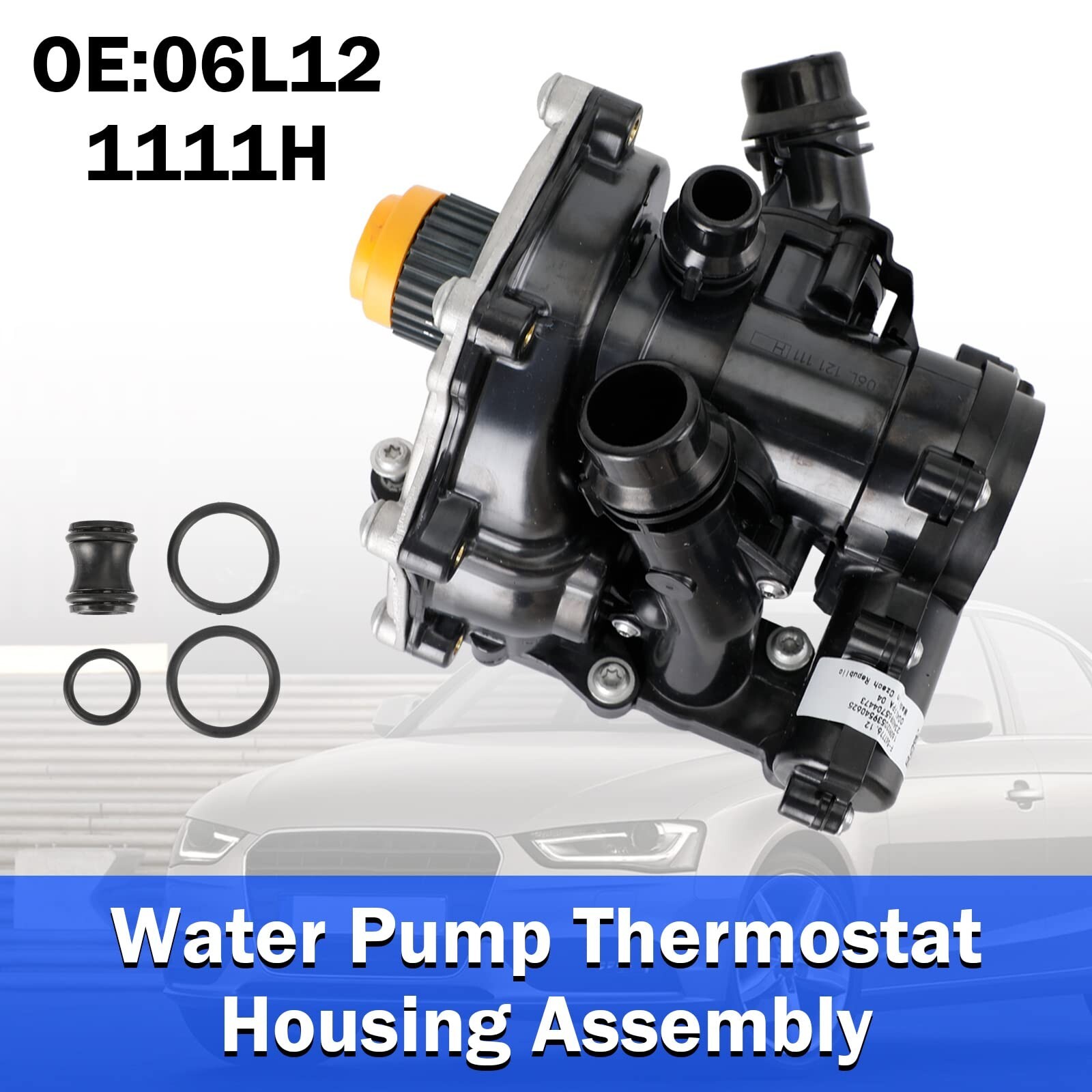 NEW OEM INA VW Audi 1.8T 2.0T TSI Upgraded Thermostat Water Pump 
