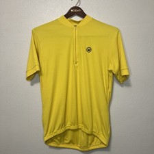 Canari Cycling Jersey (Unisex) | Vibrant Yellow | 3 Rear Pockets | Sportswear