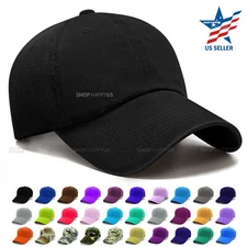 Solid Plain Baseball Cap Trucker  Camo Blank Hat Ball Men Women Adjustable VC II