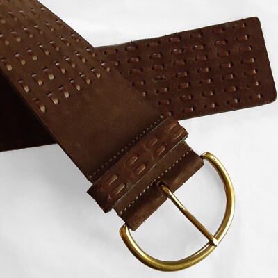 Calvin Klein Jeans 414719 brown leather belt NWT… Calvin Klein belt - brown - leather - M New | Mercari main image 4