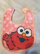 Baby Lätzchen - 6 in rosa "ELMO"