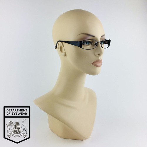 JASPER CONRAN eyeglasses BLACK OVAL glasses frame MOD: J.C 10 25051087 - Picture 8 of 9