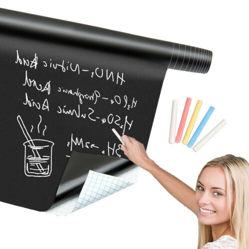 Chalkboard Wall Sticker Blackboard Decal Chalk Board Large Paper Self Adhesive