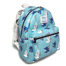 Loungefly Disney Lilo  Stitch Mini Backpack Snow Day Bag Scrump Snowman Ohana
