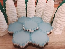Heroscape Terrain - Glacier Tiles 1 hex 7 Piece  Custom 