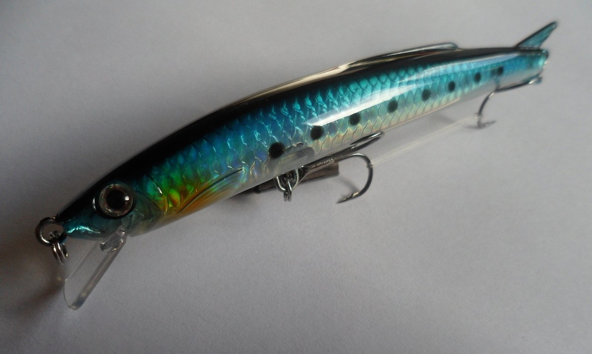 Fiiish Combo Shore Black Minnow No.3-12cm - 12g - Jaune Fluo UV - BM3015