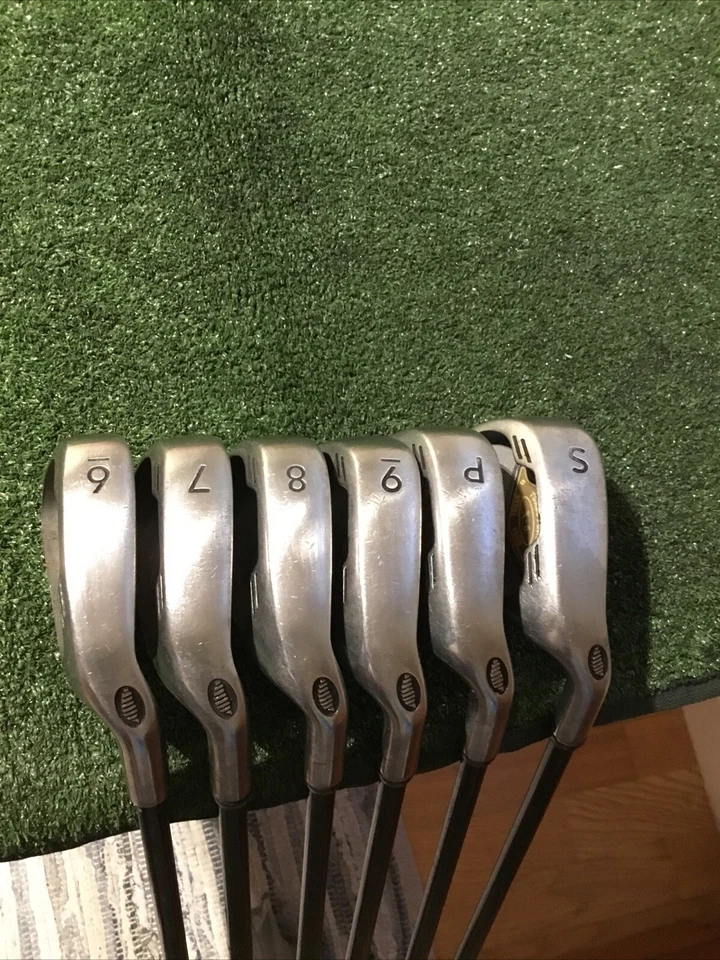 Turbo Power X-6 Steel Plus Iron Set (6-PW-SW) SK Fiber CGH 24 Graphite Shafts - Image 2 of 4