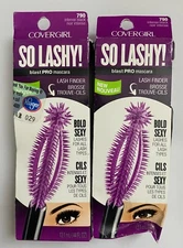 2-Pack NEW CoverGirl So Lashy! Blast Pro Washable Mascara 790 Intense Black