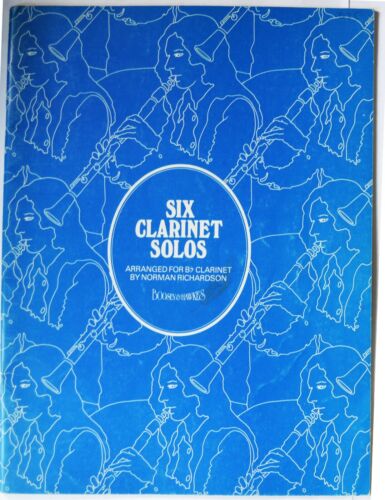 Sechs Klarinettensoli für Bb Klarinette arr. Norman Richardson - Boosey & Hawkes Buch - Bild 1 von 3