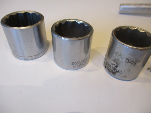 15 metric sockets 8 9 10 11 12 13 14 15 16 17 18 19 20 21 & 22mm + 3/8" Driver - Picture 9 of 19