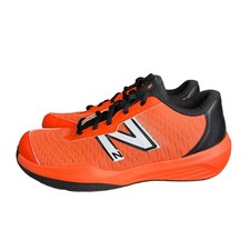 New Balance Kids 996 V5 Tennis Shoe Kids Size 7 Orange Black Sneakers NWB