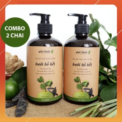02 Dau Goi Buoi Bo ket, Ngan  Ngua Rung Toc, Kich Thich Moc  Toc