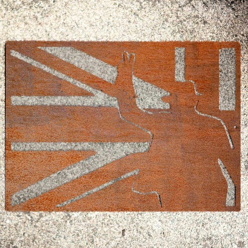 Union Jack British Flag Metal Home Decoration Churchill Sign Gifts Remembrance - Picture 28 of 39