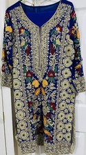Formal party Wear: shalwar qameez Pure Chiffon 3 Piece Dress, Pakistani/Indian