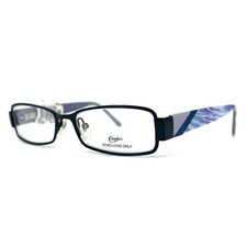 CANDIES C Aubrey BLK Black Womens Rectangle Full Rim Eyeglasses 50-16-135