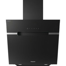 Hotpoint PHVS61FLTDPK Built In 60cm 4 Speeds Chimney Cooker Hood Black A Rated