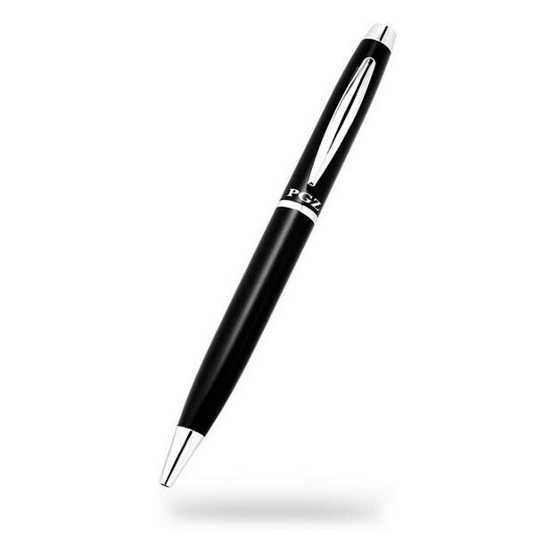 Stylo à l'encre noire acier pour homme le cadeau raffiné et durable
