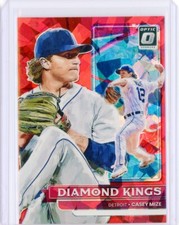 2022 Panini Donruss Optic Red Cracked Ice FOTL CASEY MIZE Diamond Kings 4/7