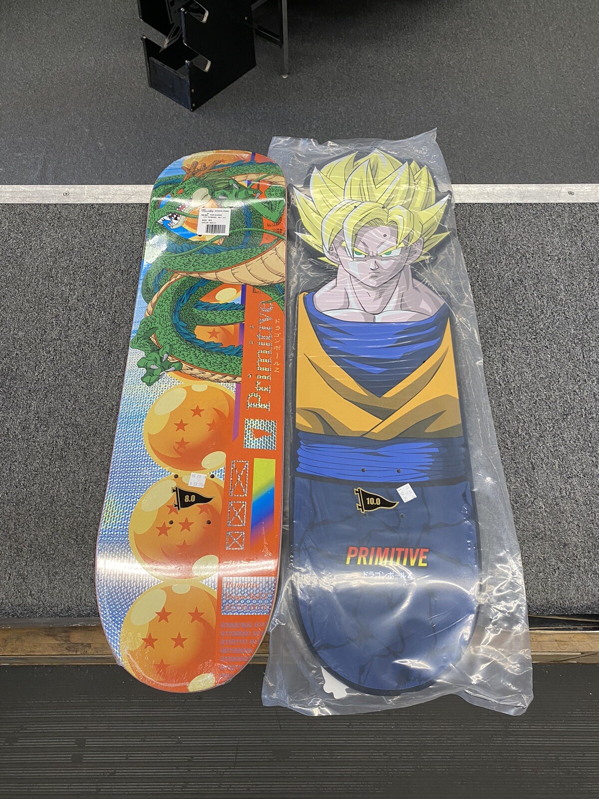 Dragon Ball Z X Primitive Skateboards Series 1 (2018) Full Set. Akira Toriyama