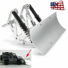 Alloy Snow Shovel Plow Blade For TRX4 SCX10 SCX10lI 1/10 RC Crawler -US