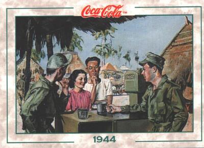 The Coca-Cola Collection Card - Series 2 USA No. 122 - Trivia Card 1994 ed. Ma...