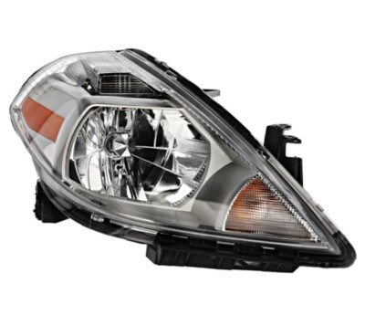 2007-2012 Nissan Versa Right Headlight Assembly For With Bulb Clear ...