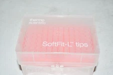 NEW Thermo Scientific 3731-HR SoftFit-L Pipette Tips in Hinged Rack 96 Tips 