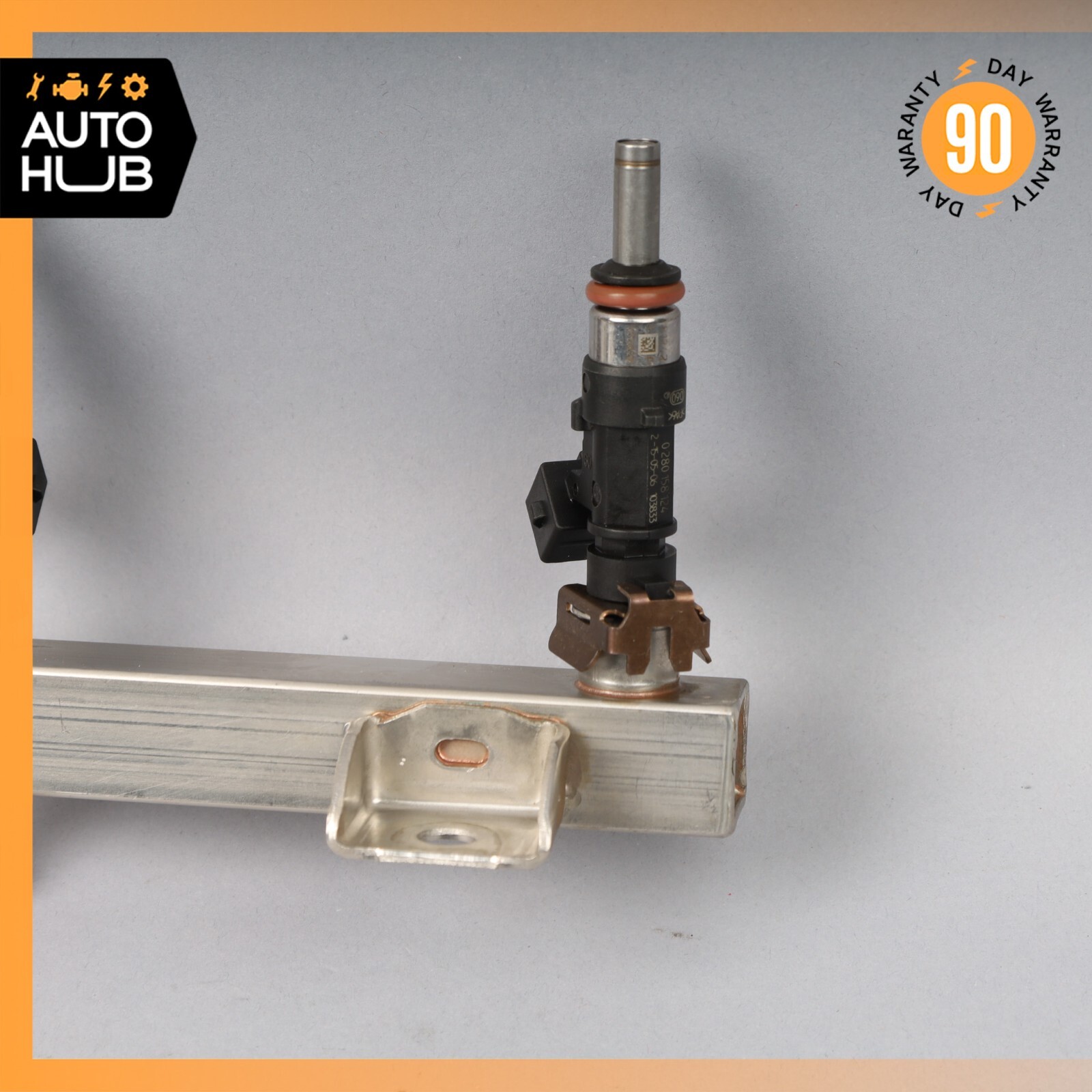 Maserati GranTurismo M145 Fuel Injection Rail Line w/ Injectors Left Side OEM