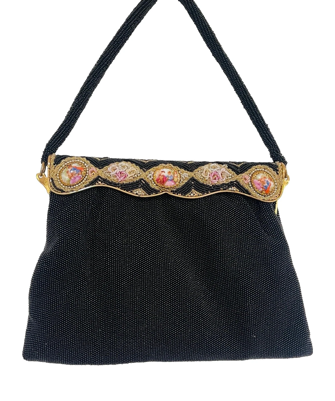 Brass 1940s Vintage Bags, Handbags & Cases