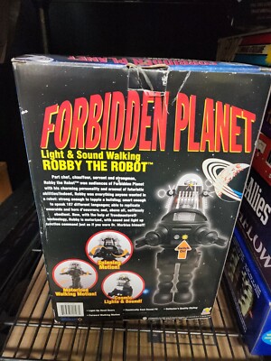 Forbidden Planet Robby The Robot Figure with Light & Walking Sound