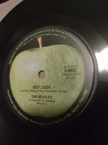 The Beatles ‎– Hey Jude  7" Single
