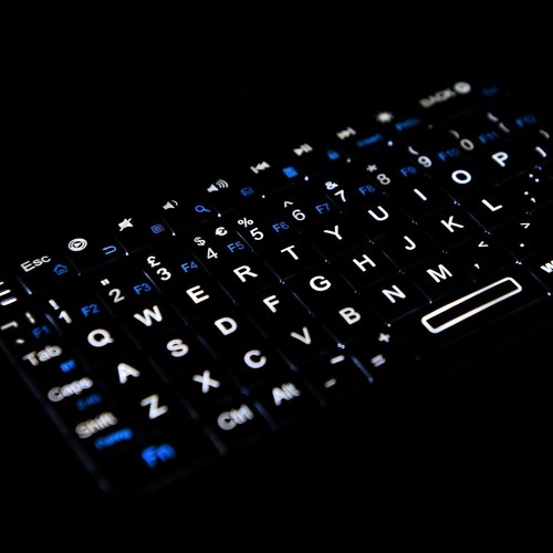 Mini Teclado Bluetooth Rii K06, Teclado Inalámbrico 2.4GHz con Control Remoto IR,... - Imagen 7 de 7