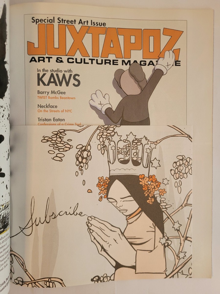 JUXTAPOZ ポスター NECK FACE ネック フェイス JUXTAPOZ 2004 ポスター