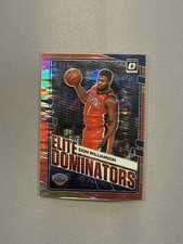 2020-21 Optic Basketball - ZION WILLIAMSON - Red Pulsar Elite Dominators 