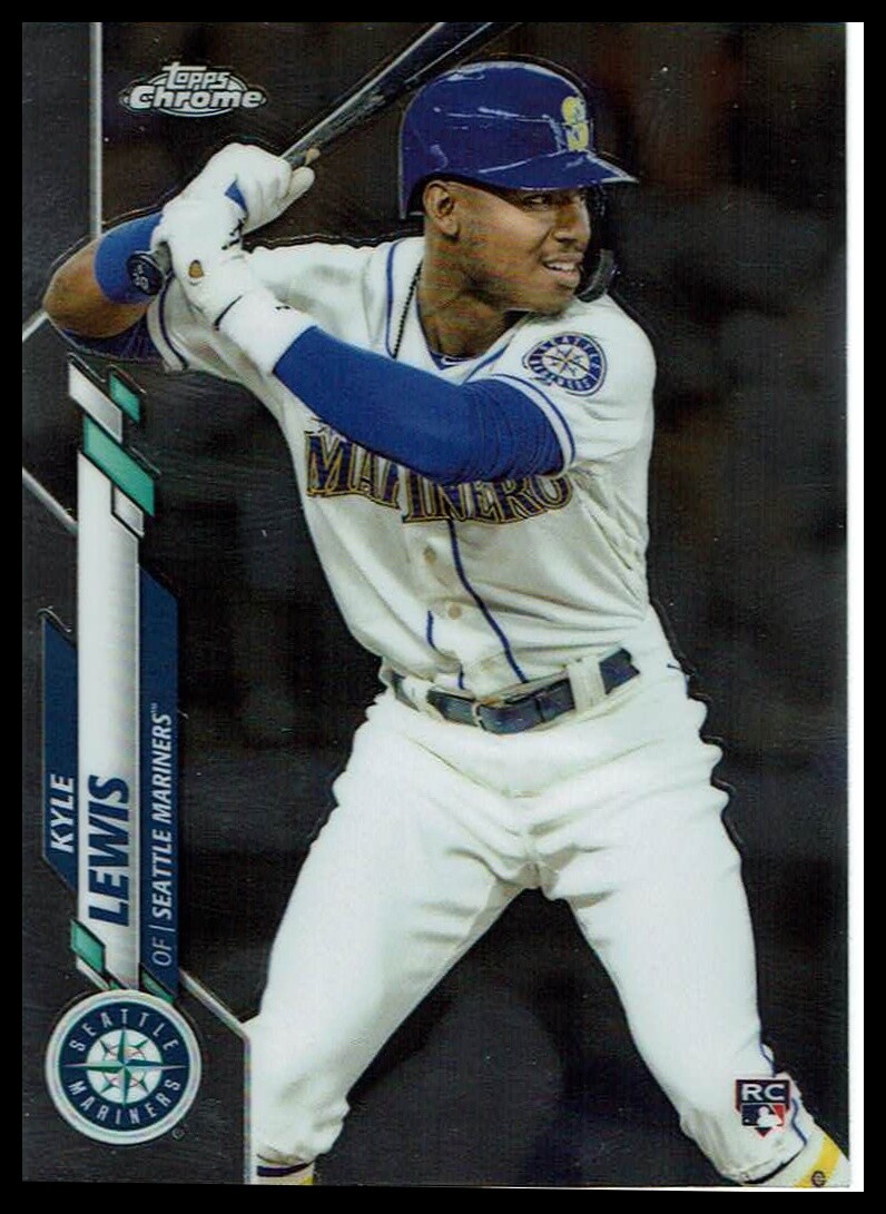 2020 Topps Chrome #186 Kyle Lewis Rookie