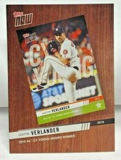 Justin Verlander 2020 Topps Series 2 Best of Topps Now insert #BTN-4 SP - ASTROS