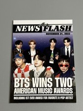 2022 Leaf News Flash BTS Wins Two American Music Awards /1509 K-POP NF-BTS1