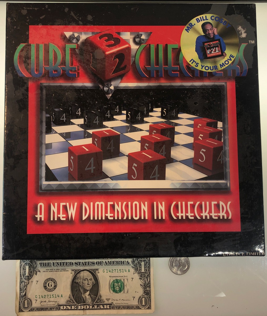 Bill Cosby endorsed New Dimension in Checkers 1998 | eBay
