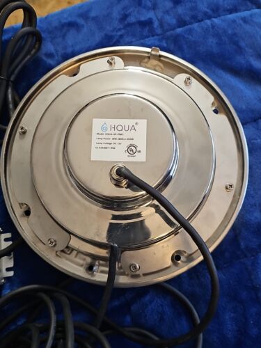HQUA PN01 120V AC LED Inground Pool Light, 10 Inch 35W 3000lm 6500K *No Remote* - Picture 5 of 6