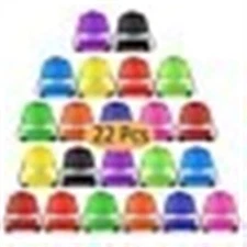 KUUQA 22 Pcs Drawstring Backpack Bag with Reflective Strip,String Backpack Bulk