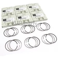 6x Engine Piston Rings Set OEM for Mercedes-Benz GL350 W164 W251 OM642 3.0 TDI