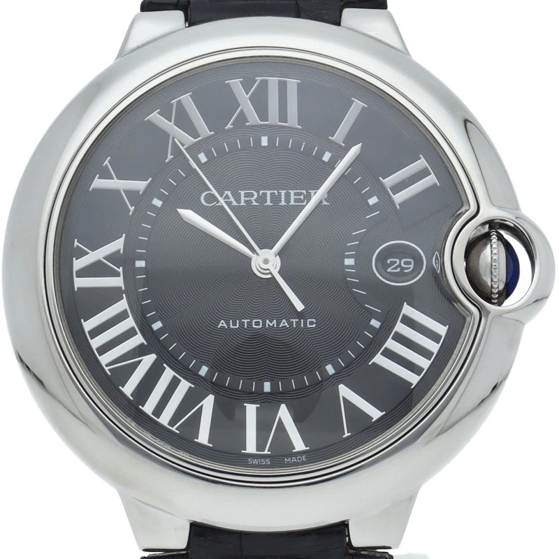 Cartier — Cartier Ballon Bleu 42mm WSBB0003 Stainless Steel Black Dial Automatic #LPW682