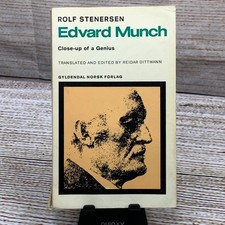 Edvard Munch Close Up of a Genius by Rolf Stenersen Book Biography Art History