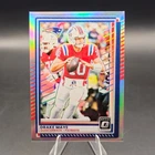 Drake Maye 2025 Panini Donruss Optic #47 Holo Prizm SP New England Patriots