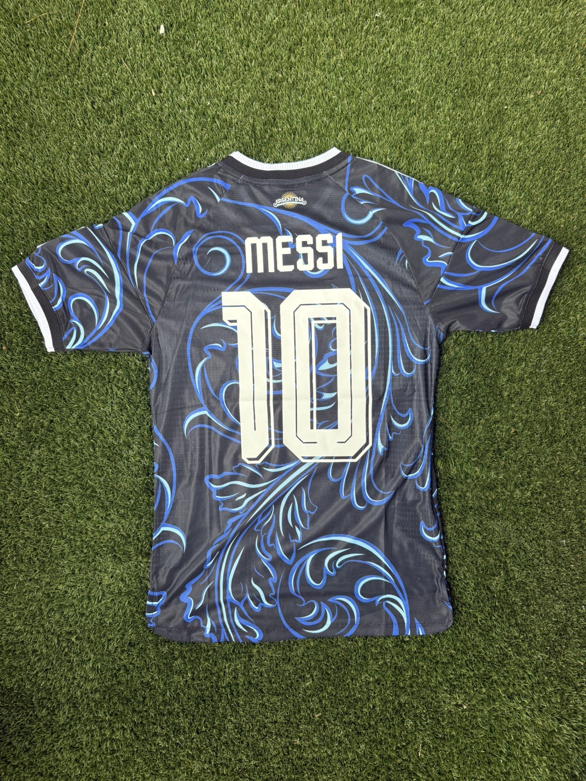 Lionel Messi Argentina Away World Cup 26 Jersey Authentic Player Version Small